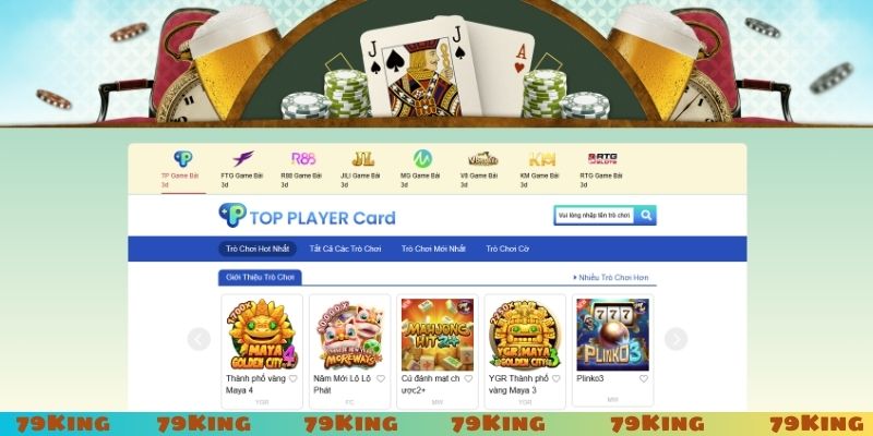 Top 7 sảnh game bài 79King chuẩn cho newbie